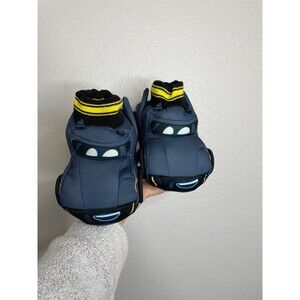 Batwheels Toddler Slippers Shoes Size 9-10 Batman DC Kids Indoor Soft Sole